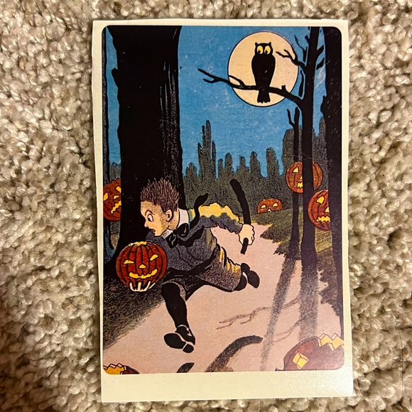 Accessories - 6/$12 🎃 Vintage Halloween Postcard Sticker